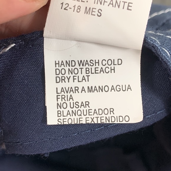 Cadet Hat Infant Size 12-18 mos Blue Adjustable Strapback Cap - Picture 13 of 13